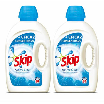 Tekoče sredstvo za pranje Skip Active Clean (2 x 4 L) (Refurbished A+)