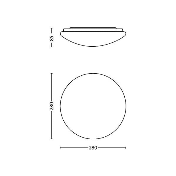 Stropna svetilka LED Philips Suede A++ 1100 Lm 9,6 W