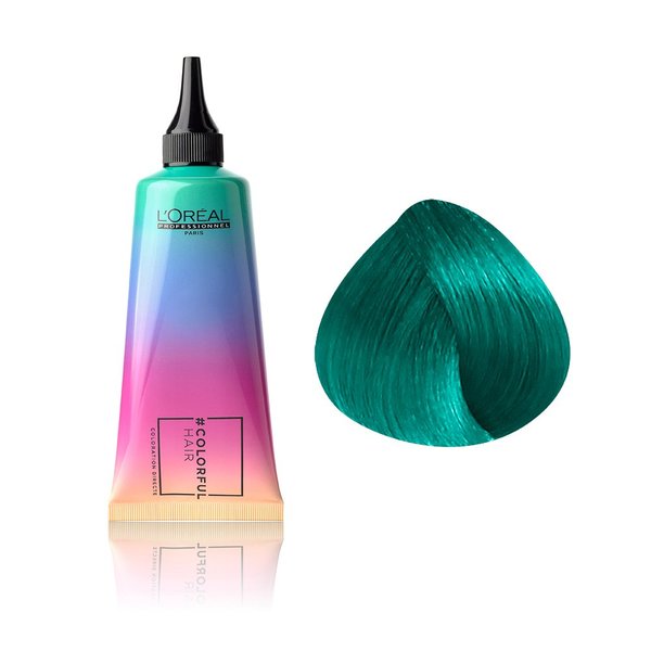 Začasne barve za lase L'Oréal Paris Colorful Hair Turkizno (90 ml) (Prenovljeni izdelki A+)