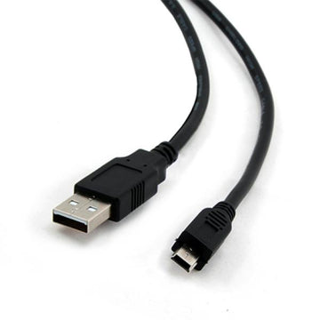 Kabel USB 2.0 A v Mini USB B iggual PSICCP-USB2-AM 1,8 m Črna