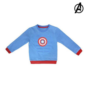Otroški Pulover brez Kapuce Captain America The Avengers 73178