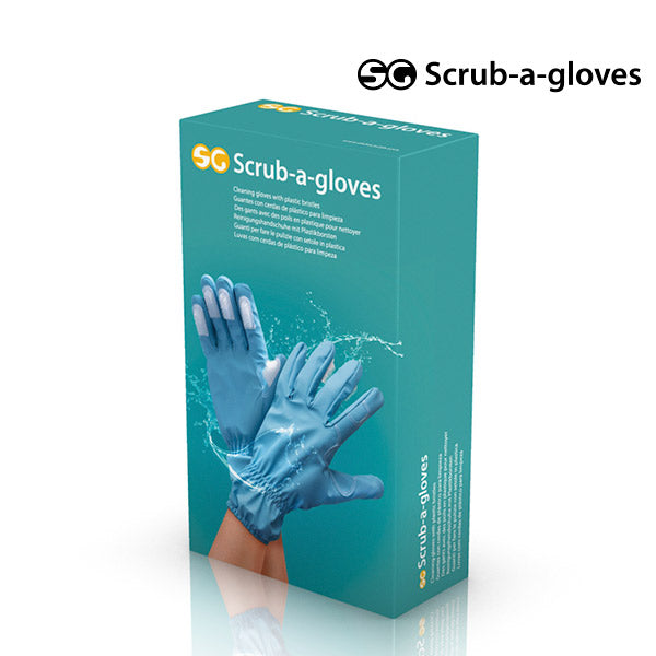 Rokavice za Čiščenje s Krtačami Scrub-a-Gloves (paket 2)