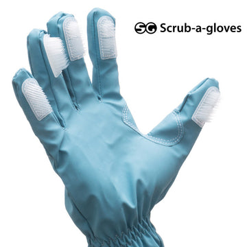 Rokavice za Čiščenje s Krtačami Scrub-a-Gloves (paket 2)