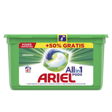 Detergent Pods All in 1 Ariel (41 uds)