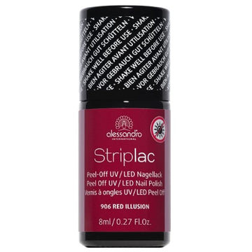 Gel za nohte Striplac 906 Red Illusion 8 ml (Refurbished A+)